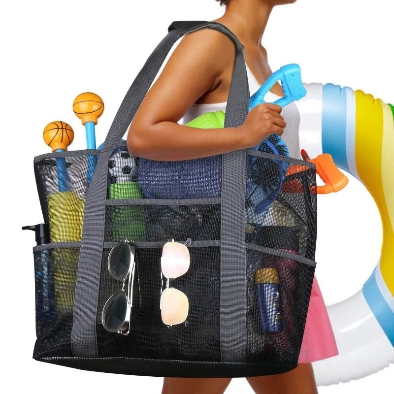 2026 신형 대용량 메쉬 비치 토트백 다용도 포켓 수 - Tote Bag Beach 리뷰 및 가격