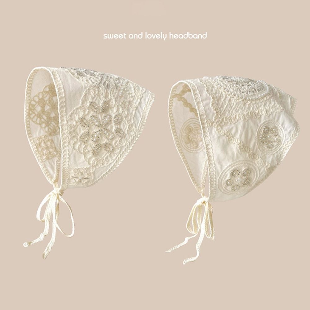 새로운 패션 프랑스 전원풍 삼각형 헤어밴드 수제 크로셰 - Headband Summer Knit 리뷰 및 가격